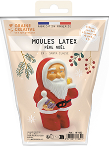 Latex casting mold 110 mm – Santa Claus