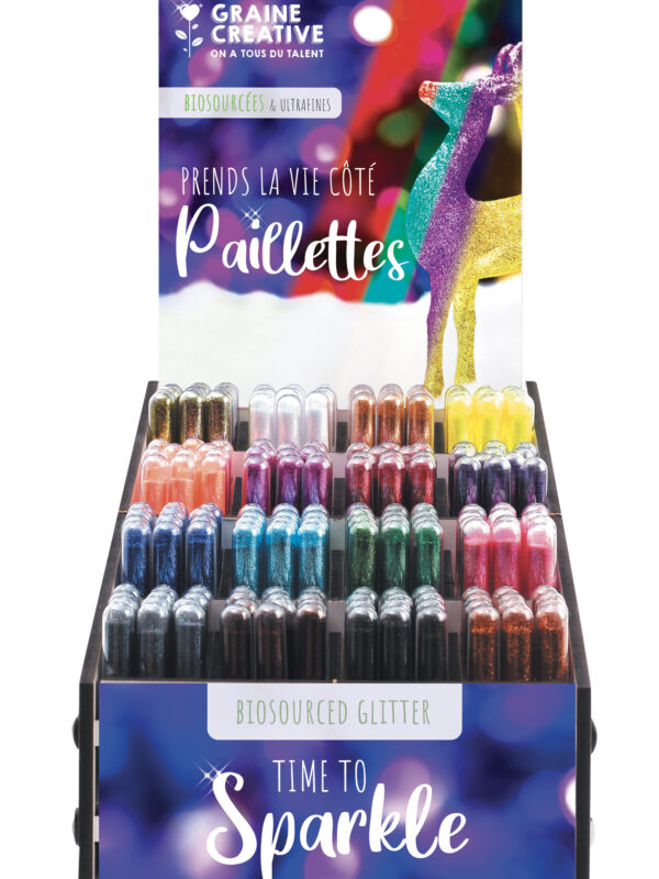 Glitzernde Darstellung – Leuchtende Farben