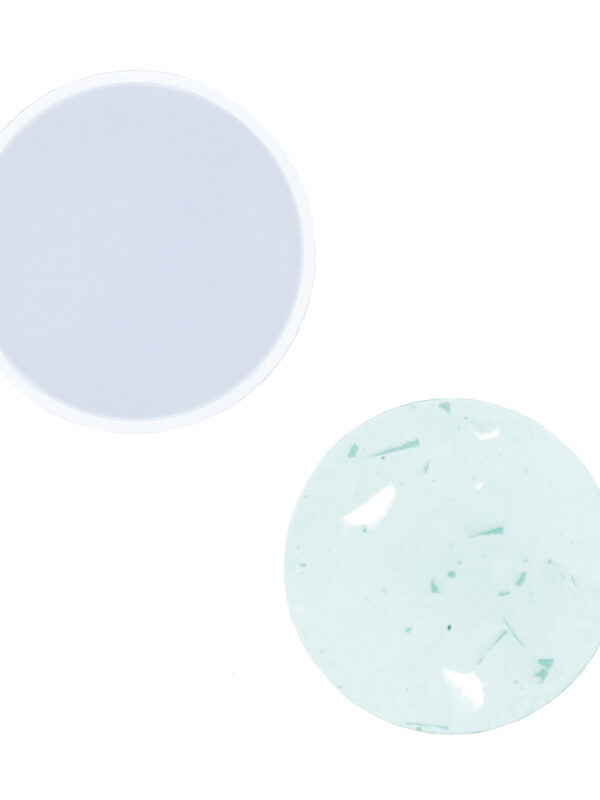 Silicone mould round coaster