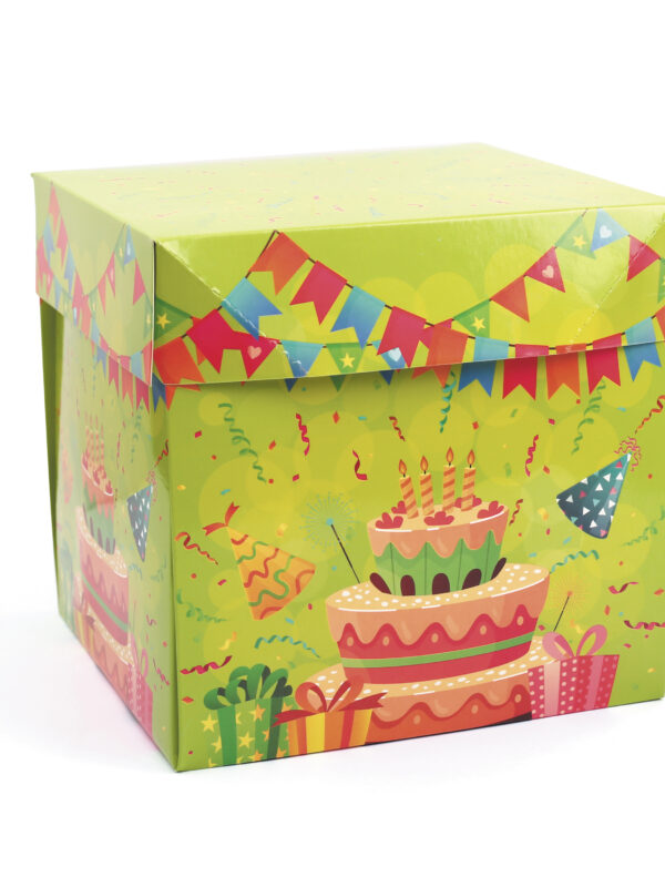 Surprise box 15cm x 15cm x 15cm – Birthday