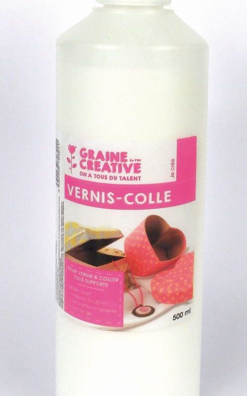Glossy glue varnish – 500 ml