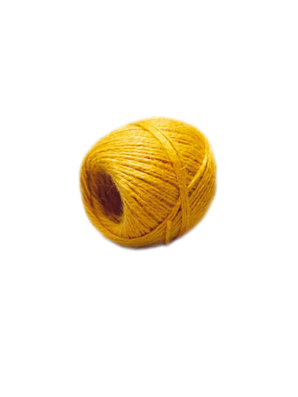 Jute touw 100 g oranje