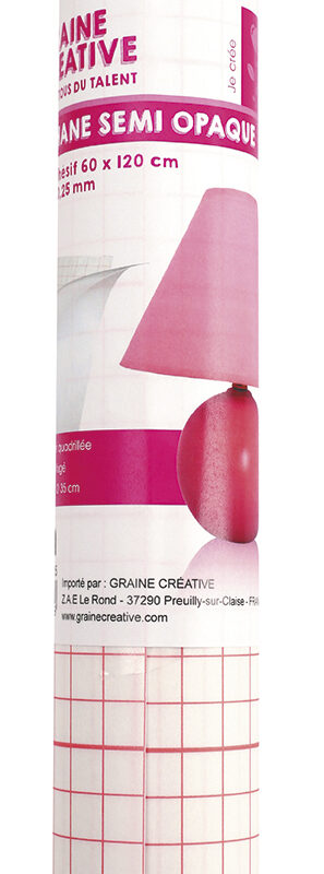 Polyphane-Rolle, halbtransparent, 60 mm x 120 mm