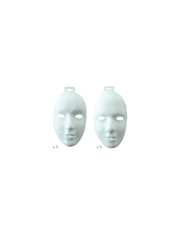 Gesichtsmaske (5 Stück für Frauen + 5 Stück für Männer)