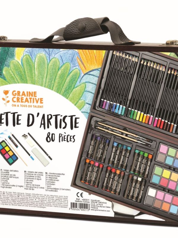 Artist colour case (80 pcs)
