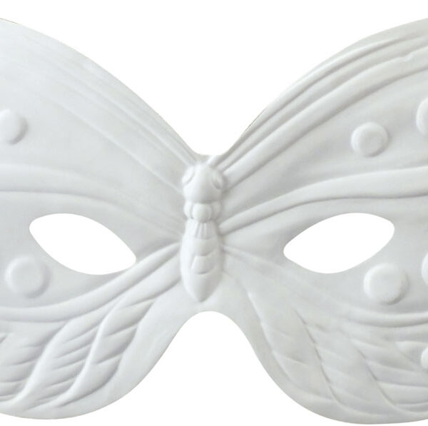 Halbmaske 220 mm x 110 mm x 1 mm – Schmetterlingsrelief