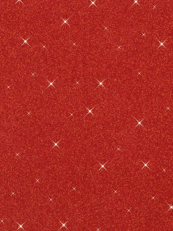 Rubber 20cm x 29cm – Red glitter