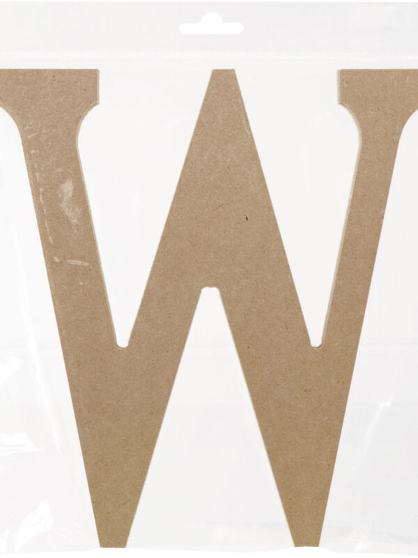 Lettre MDF 220 mm x 12 mm - W
