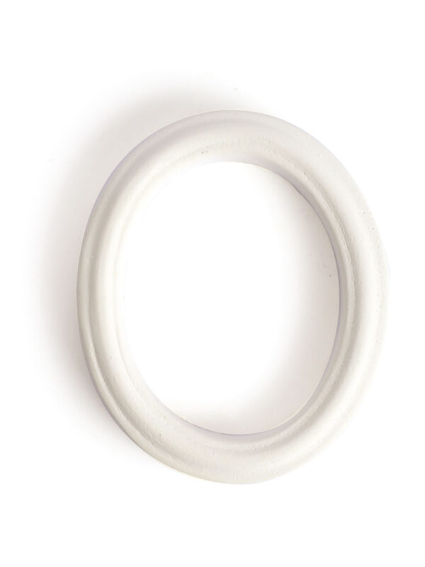 Plaster oval frame