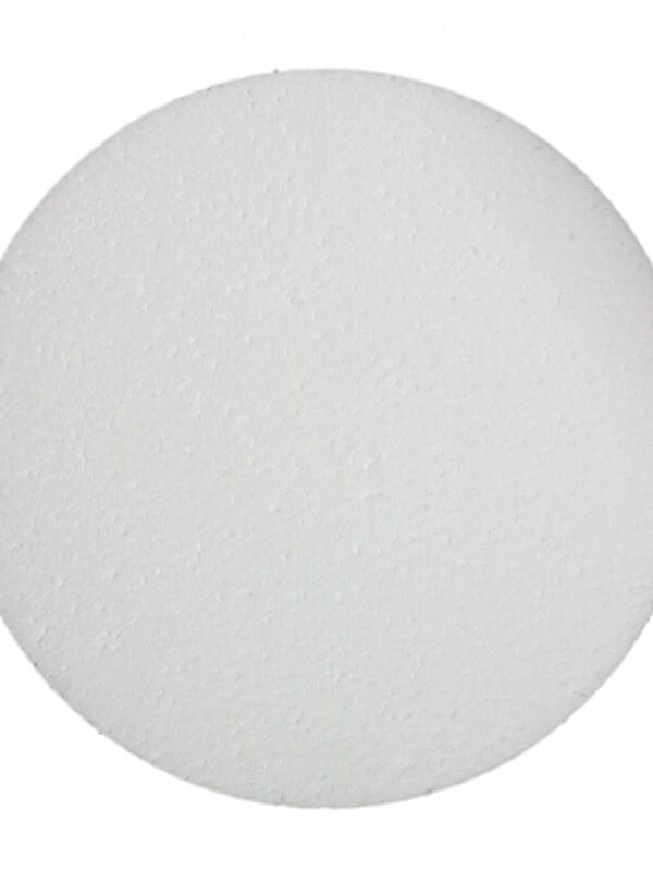 Polystyrene 2D round disc 15cm + 2cm - 5pieces