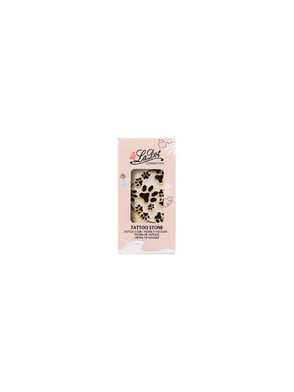 Ladot tattoo stamp large paw prints