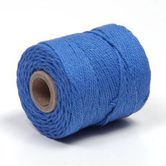 Macramé cord 75 m 2.5 mm royal blue