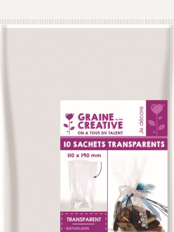 Bags 110 mm x 190 mm – Transparent (10 pcs)