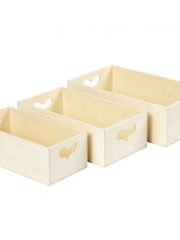 Boîtes de rangement (3 pièces)