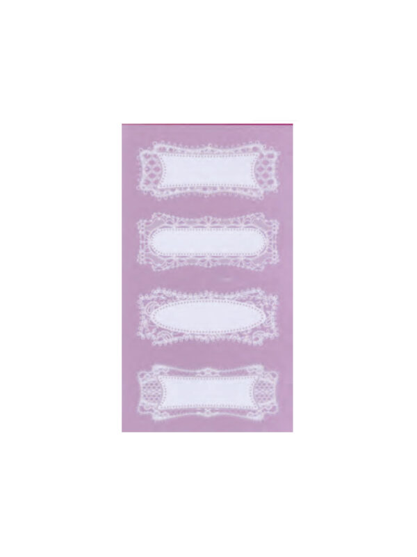 Kantstickers – Rechthoeken (8 stuks)