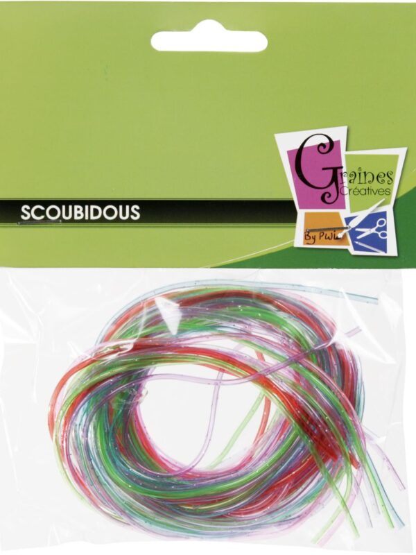 Scoubidou-set + glitter