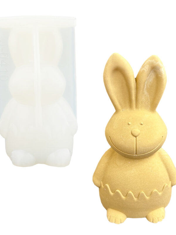 Silicone mould large rabbit