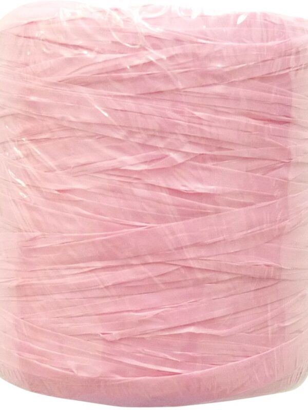 Synthetic raffia 125g – Pink 157
