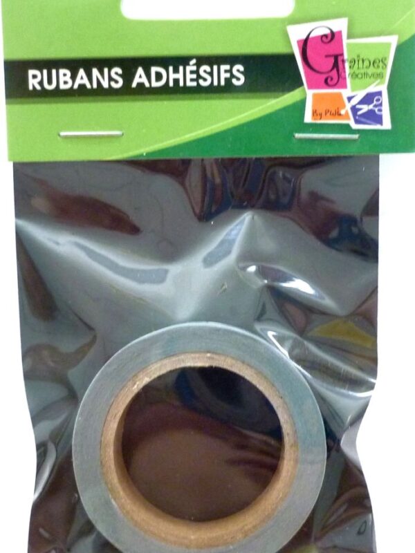 Self-adhesive tape 15 mm x 10 m silver