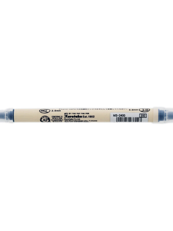 Zig Calligraphy Doppelspitzenstift 2 mm & 5 mm – stahlgrau