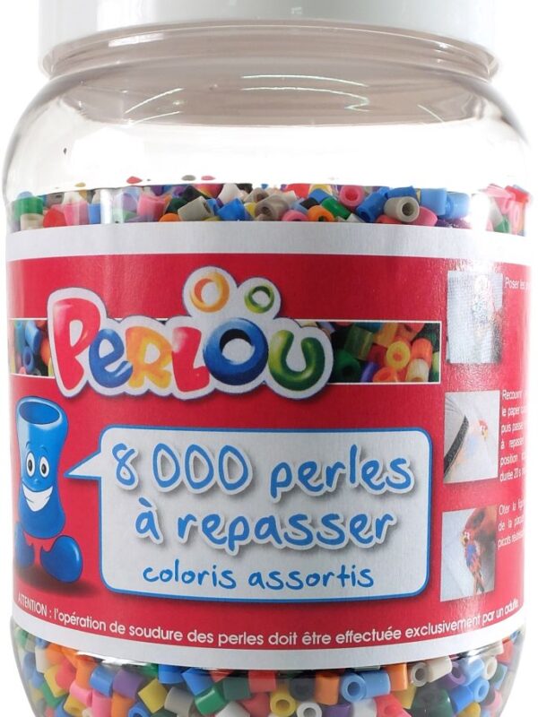 Barrel 8000 mixed beads 15 colours