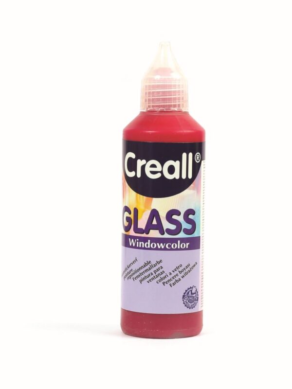 Creall Glas 80 ml – Dunkelrot