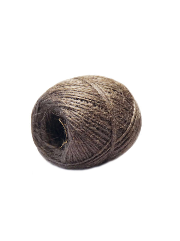 Jute touw 100 g bruin