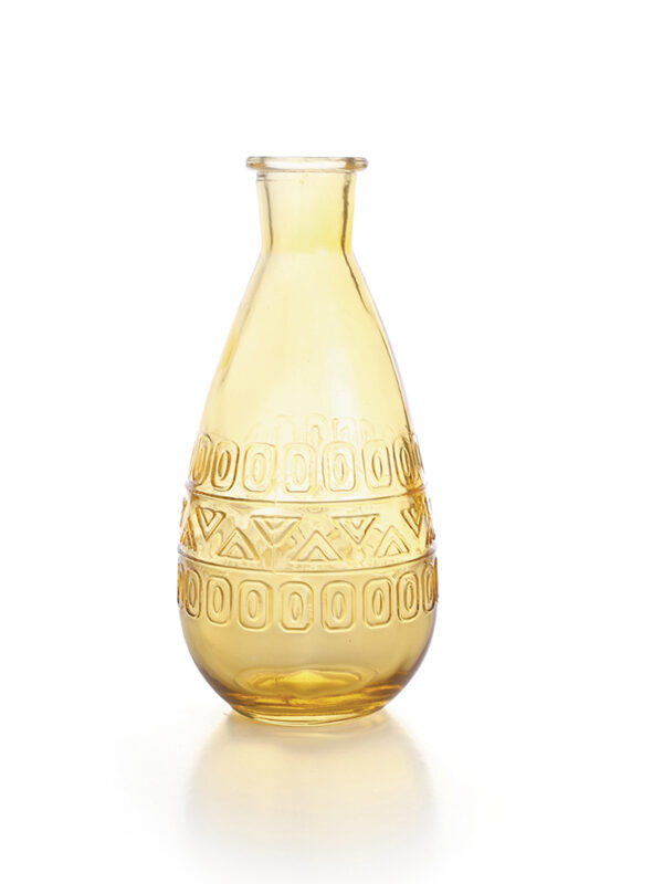 Vase Berlin 75 mm x 158 mm x 75 mm – Yellow