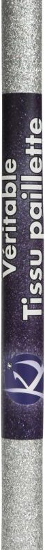 Glitter fabric silver 700x450mm