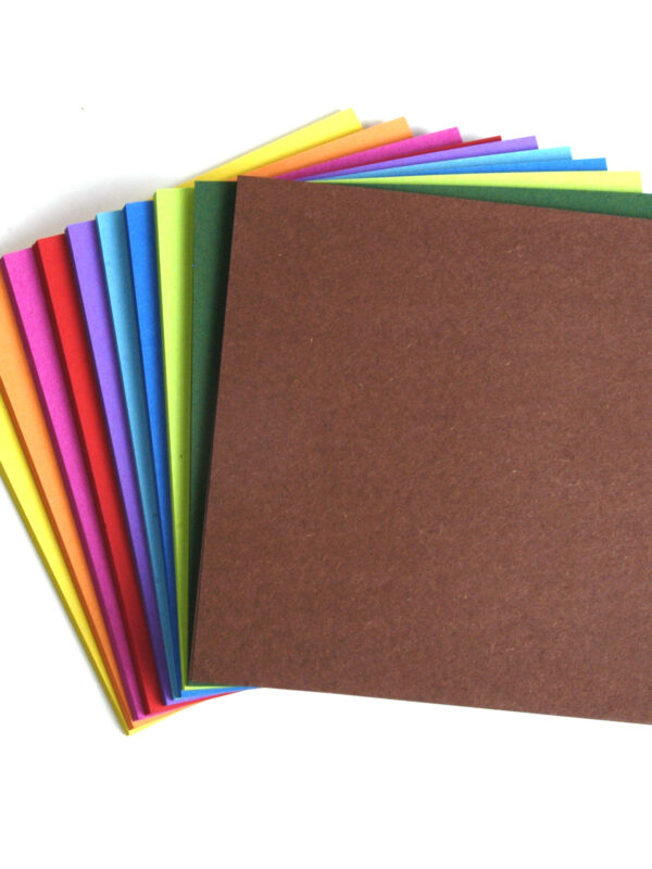 Folding paper 12 cm x 12 cm P/500 mix
