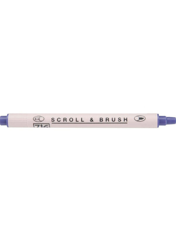 ZIG Scroll & Brush – reines Violett