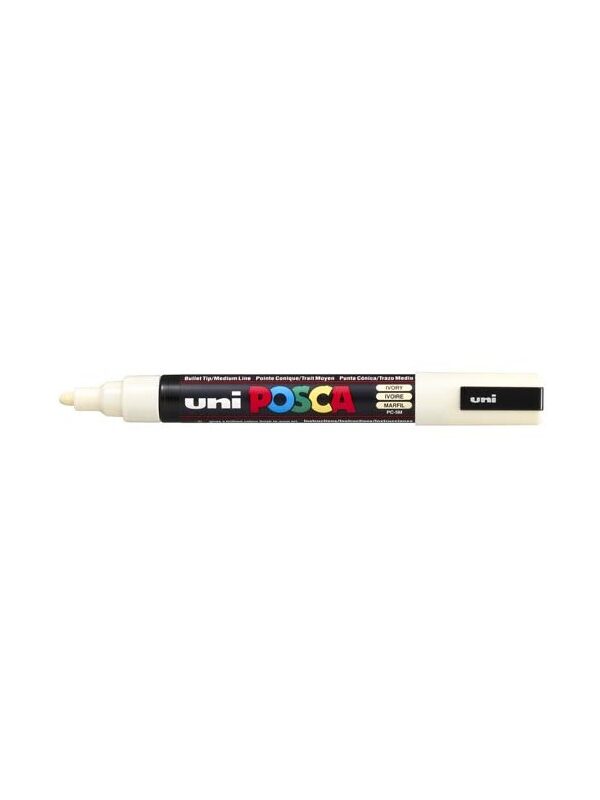 Paint marker medium conical tip - ivory