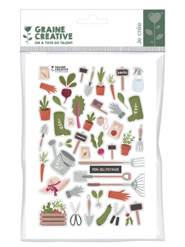 Stickers A5 – Tuin (46 stuks)