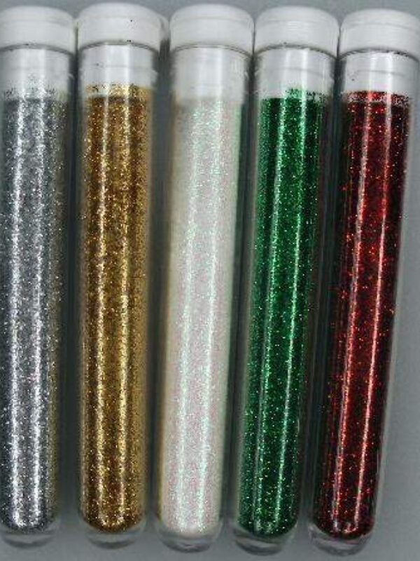 Ultra Fine Glitter 5 x 3 g Christmas