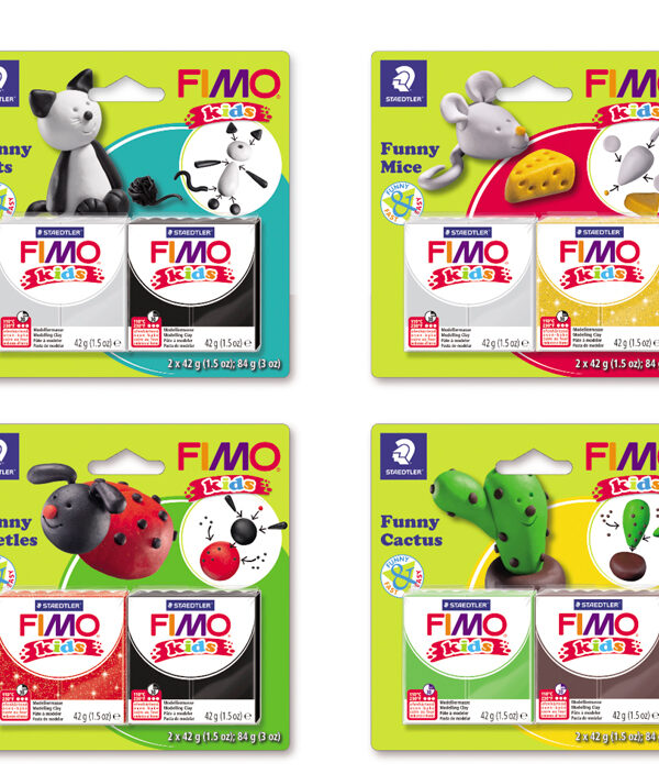 Fimo Form & Play kit (4 pcs)