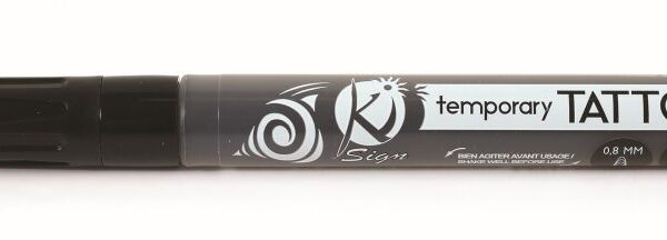 Marqueur pour tatouage 6 ml – Noir