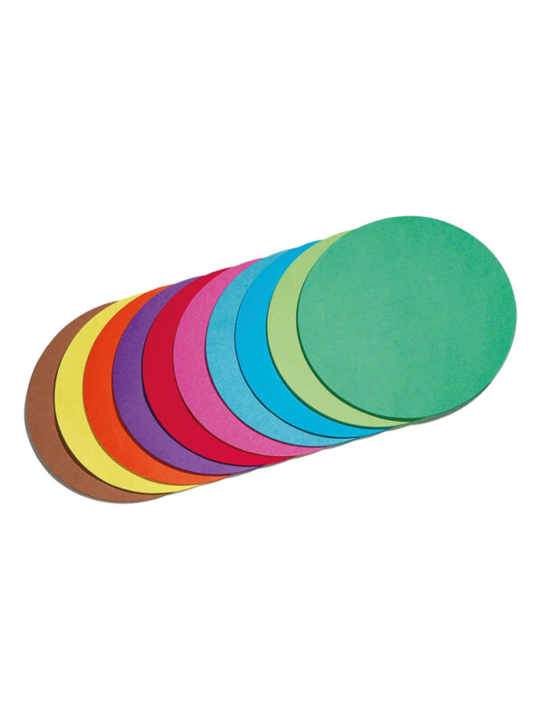 Round folding paper 18 cm P/500 mix