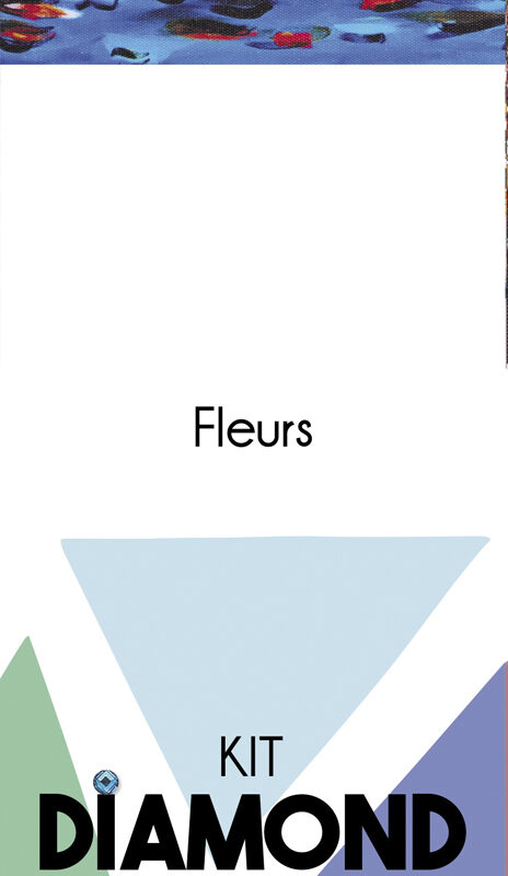 Diamond painting kit 30 cm x 40 cm – Flowers