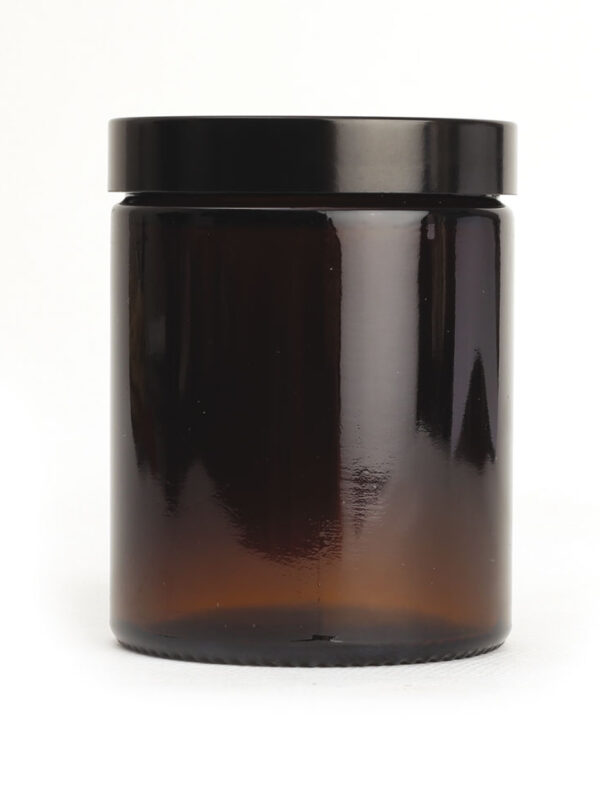 Glass ointment jar with lid 180 ml