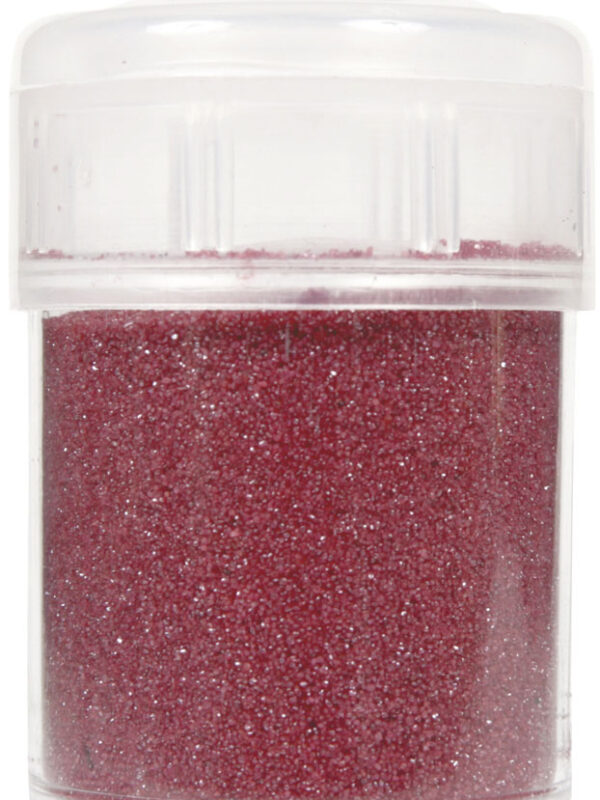 Jar colored sand 45 g metallic – Red no. 45