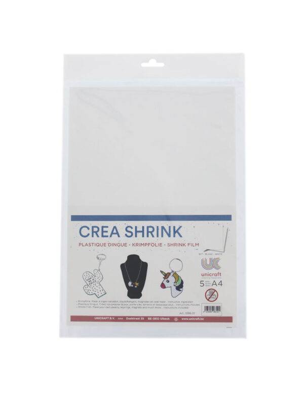 Crea Shrink A4 - White (5 sheets)