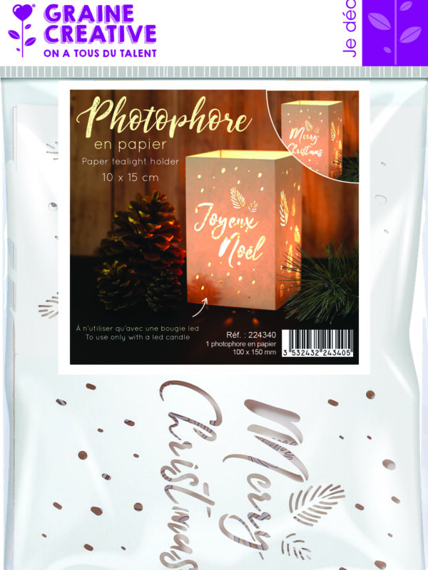 Paper tealight holder (1 pc)