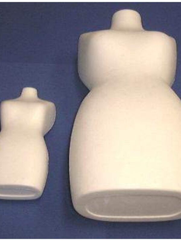 Styrofoam torso 250 mm