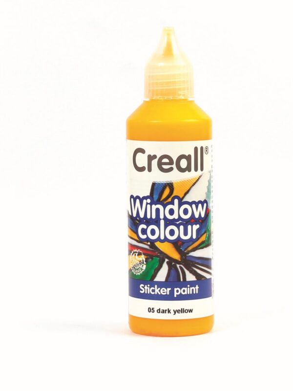 Creall Glas dunkelgelb