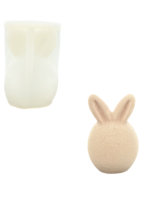 Moule en silicone lapin sans visage