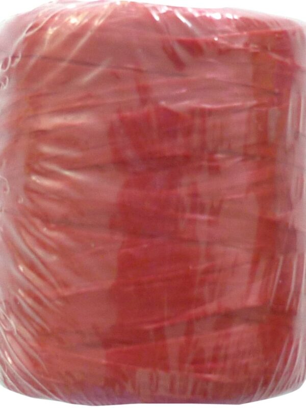 Synthetic raffia 125g – Red 159
