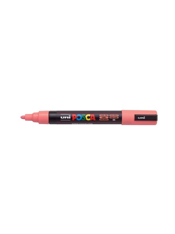 Paint marker medium conical tip - coral