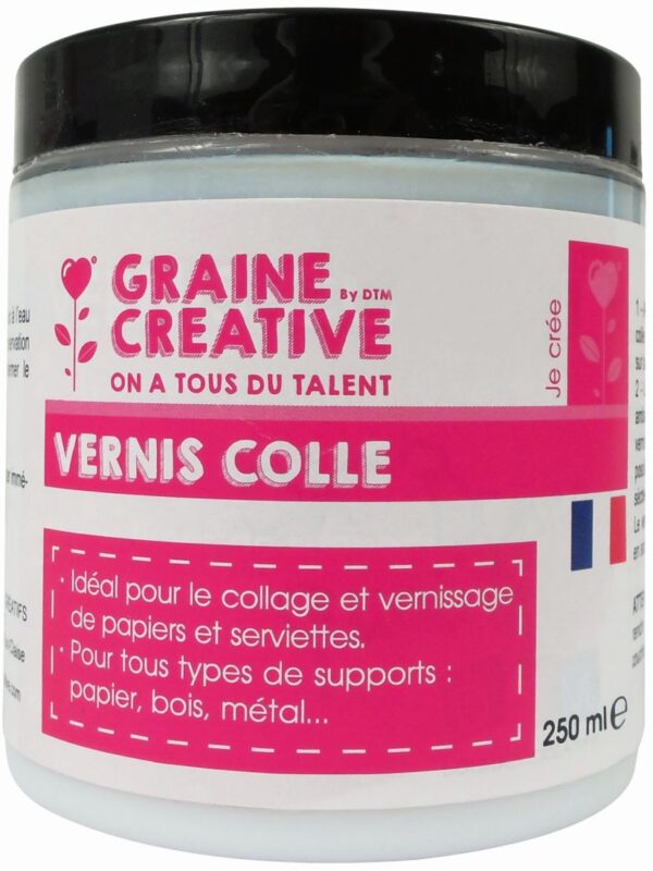 Glue varnish pot 240ml