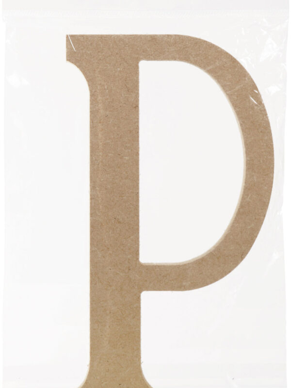 MDF letter 220 mm x 12 mm - P