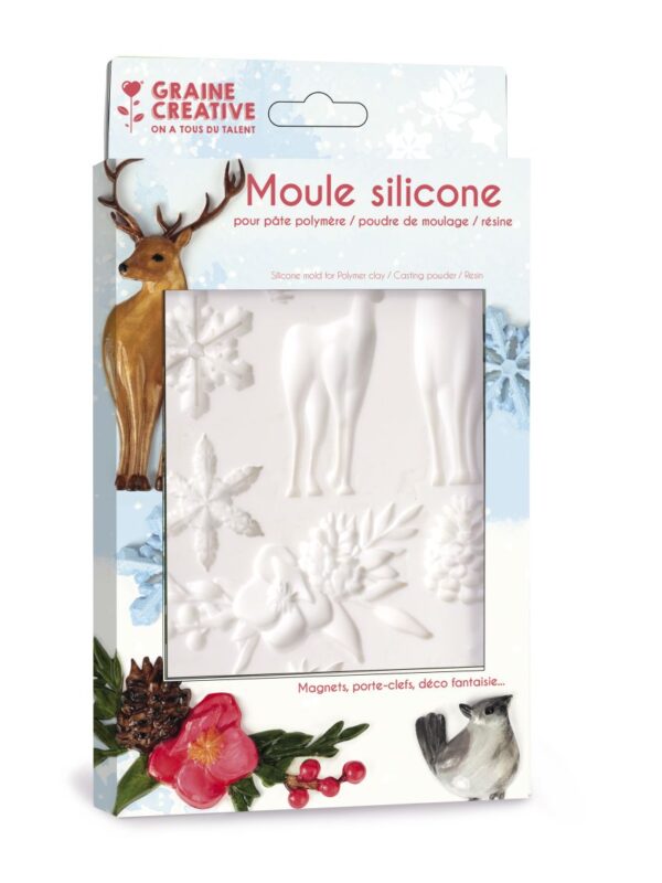 Silicone mould 13cm x 20cm – Winter